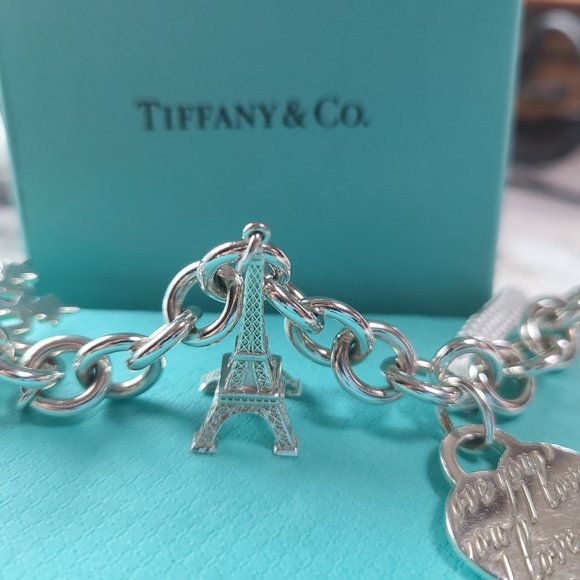 Tiffany's & Co Toggle Charm Bracelet - Picture 7 of 16